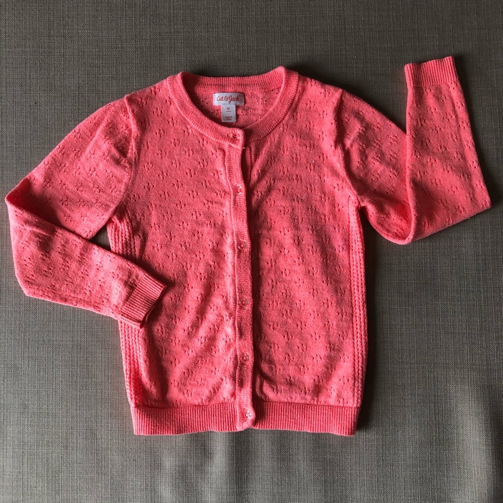 Jack & Cat Electric Orange sweater